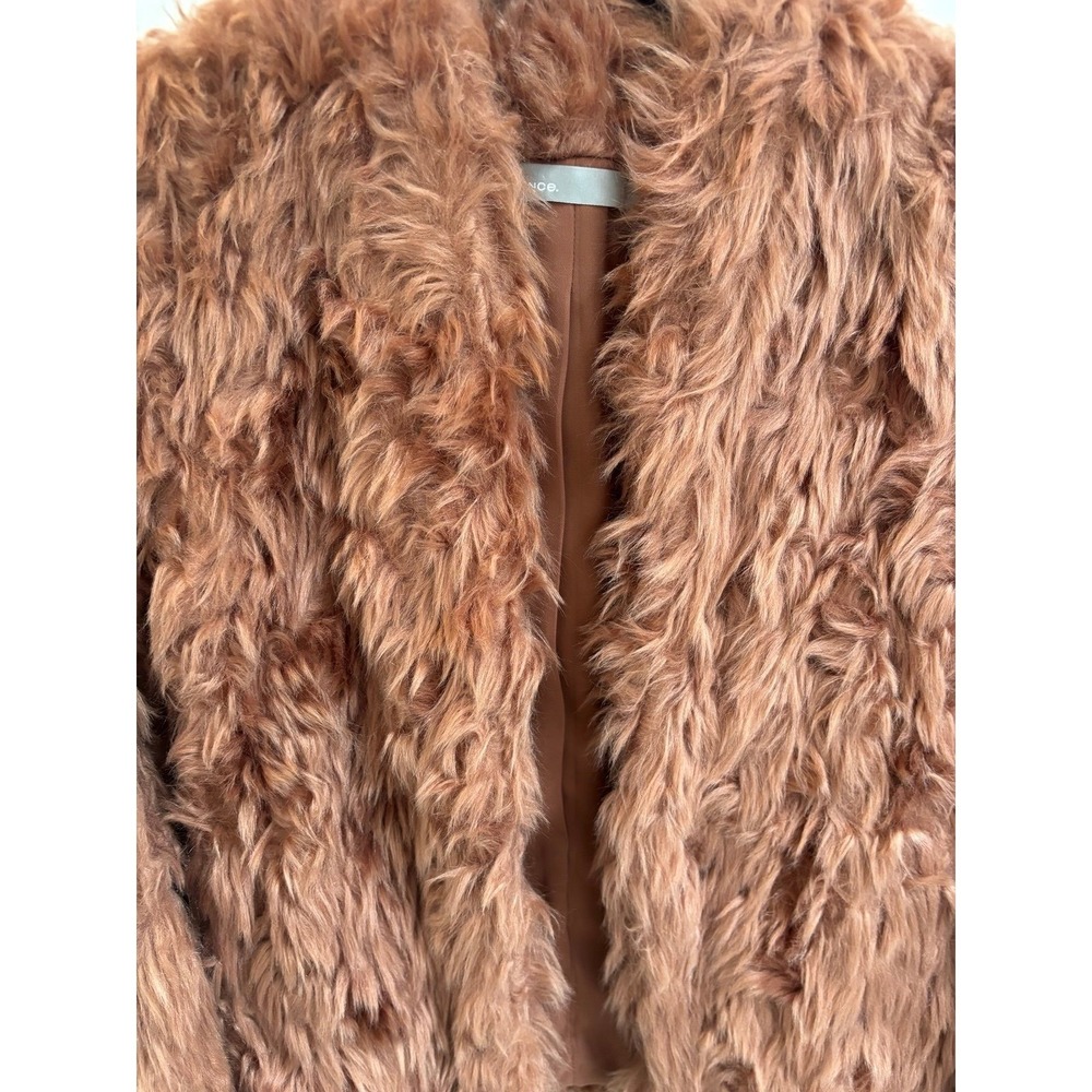 Vince Plush Faux Fur Jacket - Picture 2 of 4